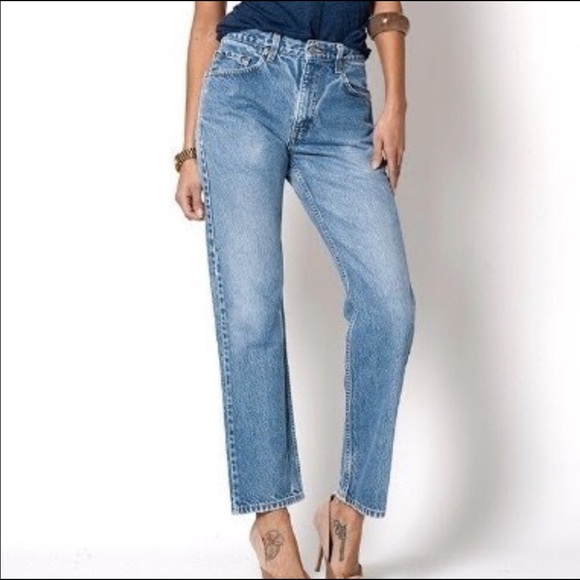 Levi's Denim - Levi’s Vintage Straight Leg 505 high waisted jeans